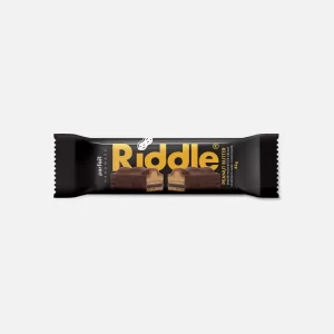 Riddle Peanut Butter Protein Bar Wafer with Bitter Coated in Milk Chocolate 45g - Image 1