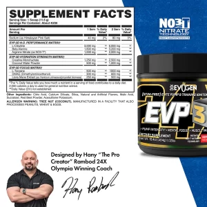 EVOGEN EVP 3D - Non-Stim Pre-Workout - Image 14