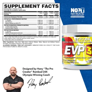 EVOGEN EVP 3D - Non-Stim Pre-Workout - Image 10
