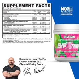 EVOGEN EVP Xtreme N.O. Pre-Workout - Image 18