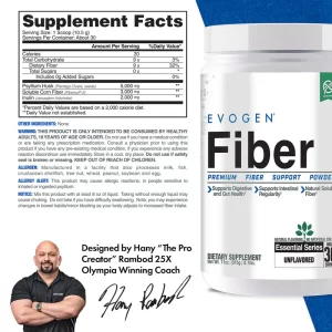 EVOGEN Fiber - Premium Fiber Support Powder - Image 7
