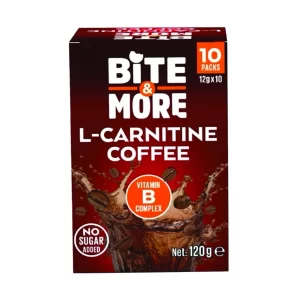 Bite & More L-Carnitine COFFEE 10 Packs (10x12g) 120g - Image 1