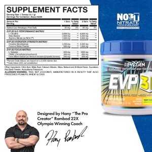 EVOGEN EVP 3D - Non-Stim Pre-Workout - Image 12