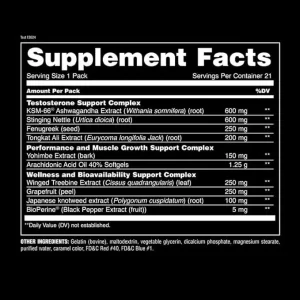 Universal Nutrition Animal Test - 21 Packs - Image 2