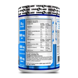 Yava Labs Collagen plus Hyaluronic Acid 400g - Image 4