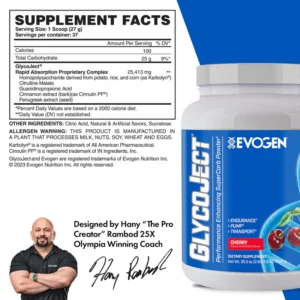 EVOGEN Glycoject Super Carb - Image 11