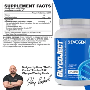 EVOGEN Glycoject Super Carb - Image 3