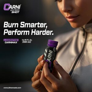 C5 Carni Shot L-Carnitine 3500MG +Chromium + Alpha GPC, Sugar-Free, 77ml - Image 5