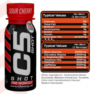 C5 SHOT Pre-Workout 80ml - Image 5