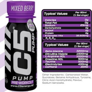 C5 Pump Pre-Workout Shot - Image 4
