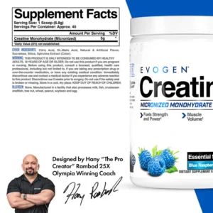 EVOGEN Flavored Creatine Monohydrate - Image 3