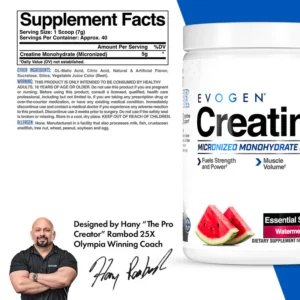 EVOGEN Flavored Creatine Monohydrate - Image 5