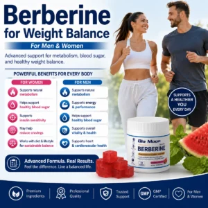Bio Moon Berberine Gummies Watermelon | 60 Gummies - Image 4