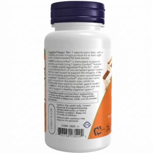 Now Gastro Comfort with PepZin GI - 60 Veg Capsules - Image 4