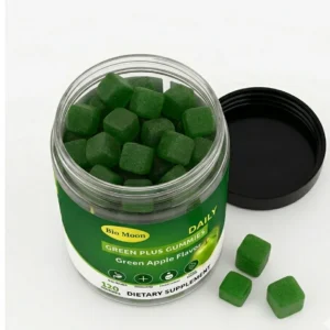 Bio Moon Daily Green Plus Gummies – Green Apple | 120 Gummies - Image 4