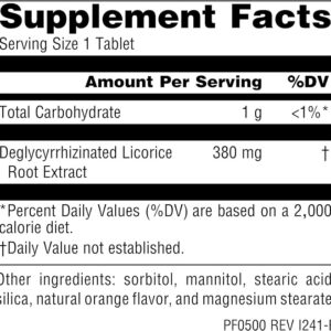 Planetary Herbals DGL (Deglycyrrhizinated Licorice) 100 Chewable Tablets - Image 5