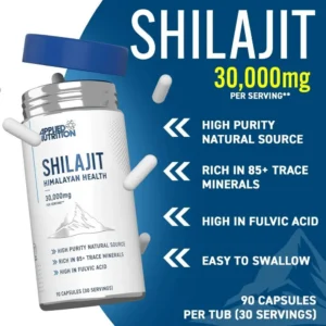 Applied Nutrition Pure Himalayan Shilajit – 90 Capsules - Image 6