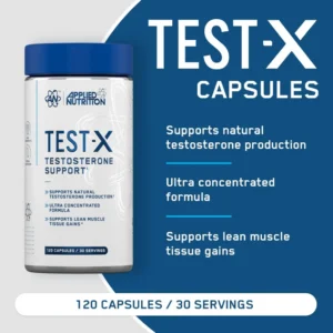 Applied Nutrition Test-X – 120 Capsules - Image 4