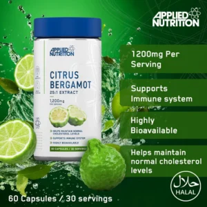 Applied Nutrition Citrus Bergamot Extract – 60 Capsules - Image 3