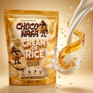 Choco Nafa Cream of Rice Fresh Milk with Honey Flavor | 30 Servings - Image 3